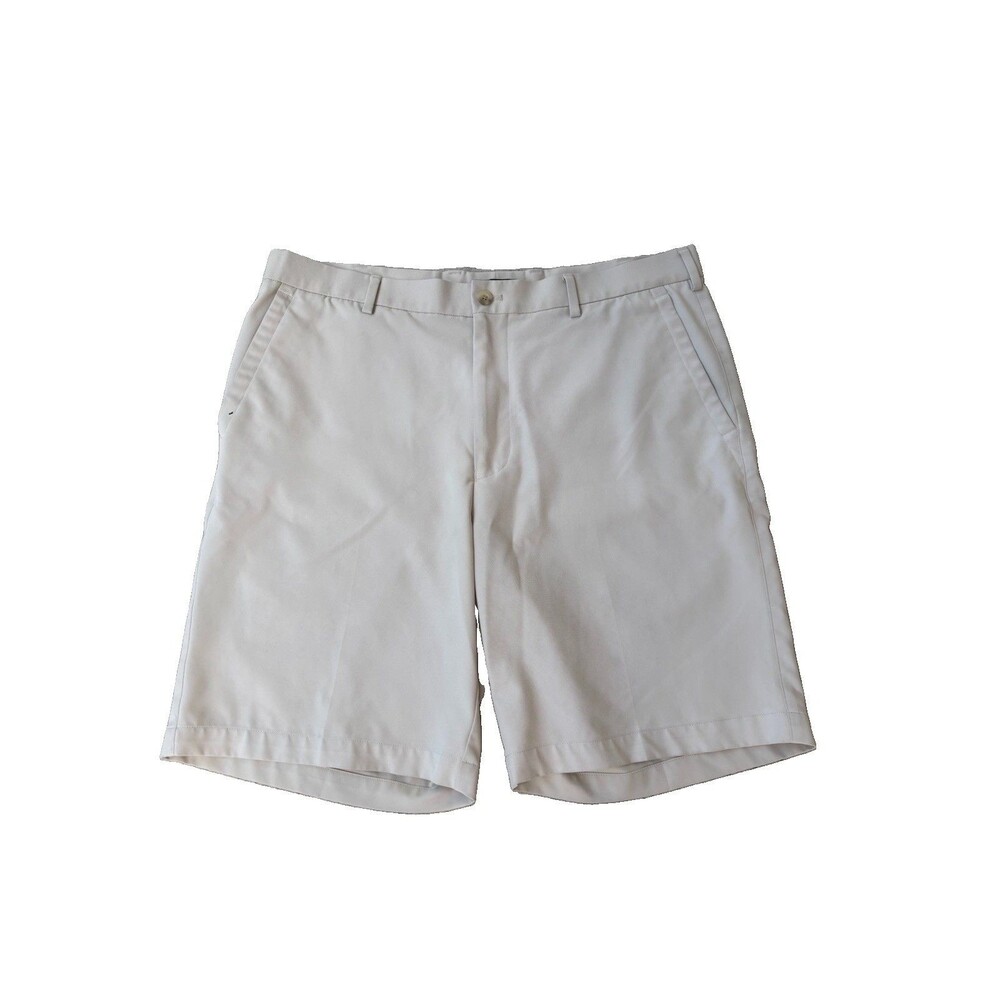 Peter Millar E4 Performance Golf Shorts Size 36 Wicking, Flat Front, Stretch